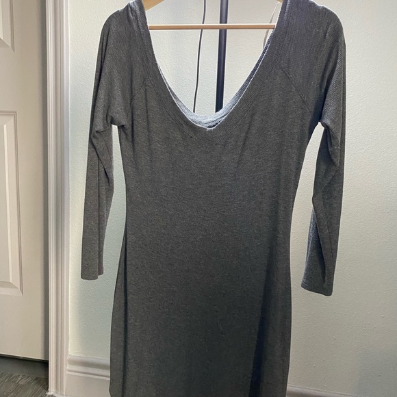 Bebe Gray Dress - Picture 3 of 4